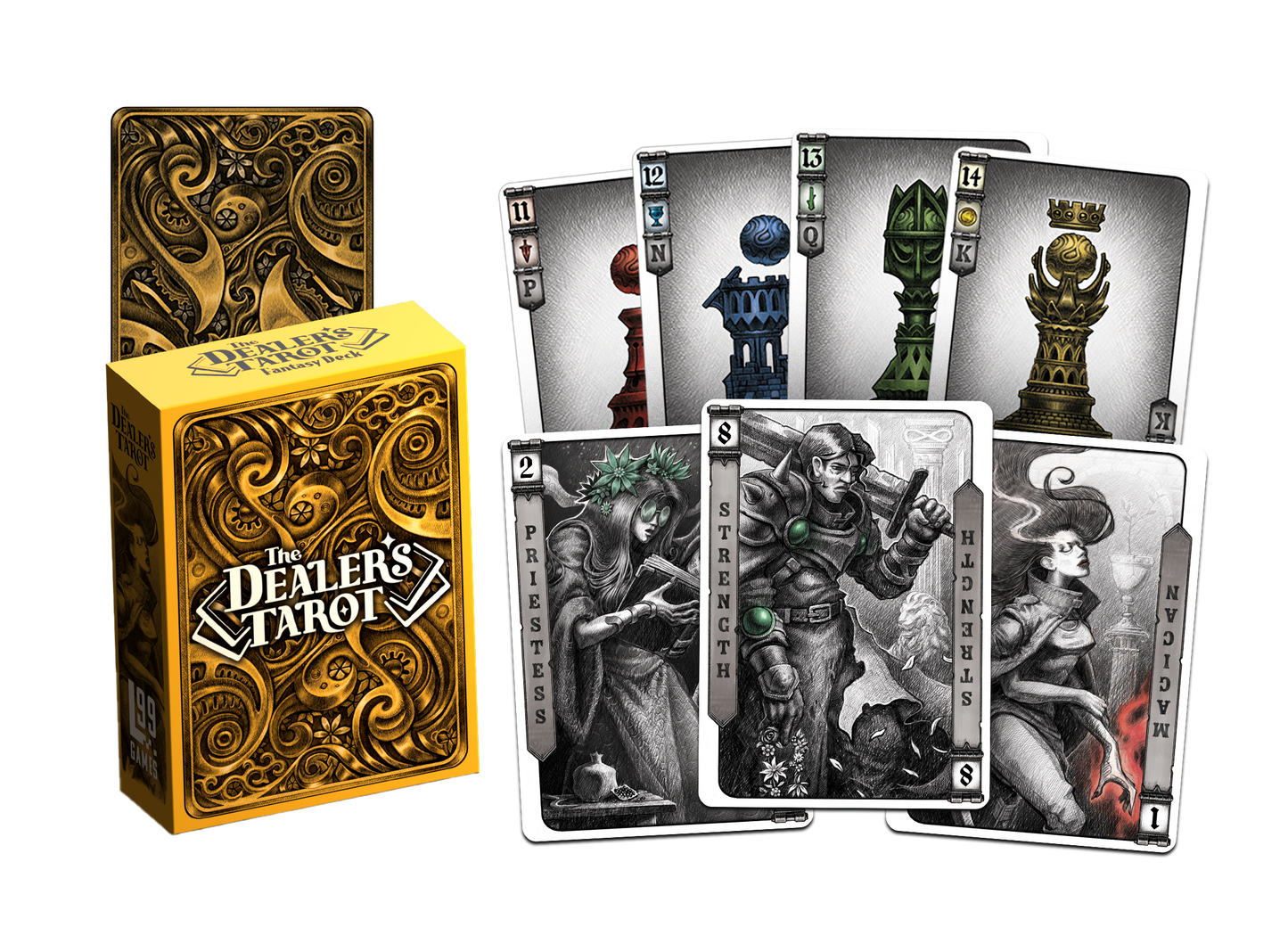 The Dealer's Tarot - Fantasy Deck