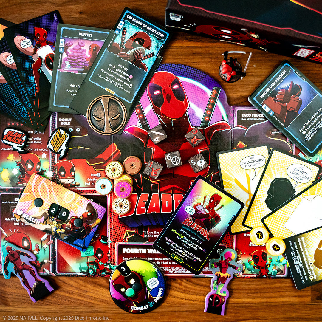 Dice Throne - Marvel - Deadpool