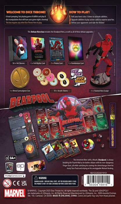 Dice Throne - Marvel - Deadpool