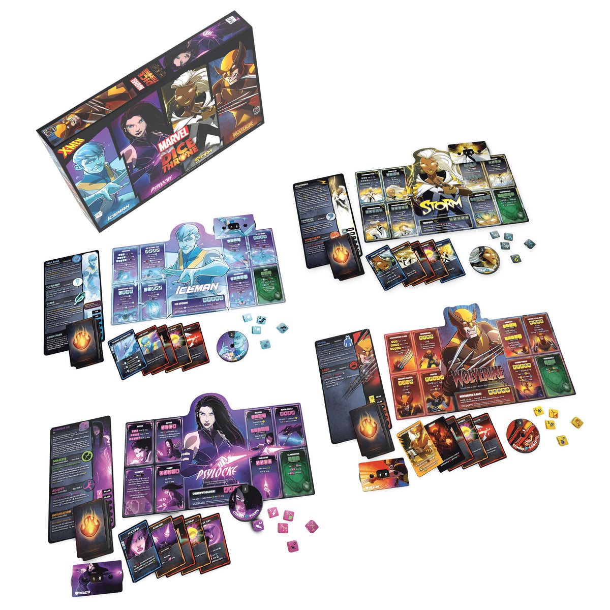Dice Throne - Marvel - X-Men Box 1