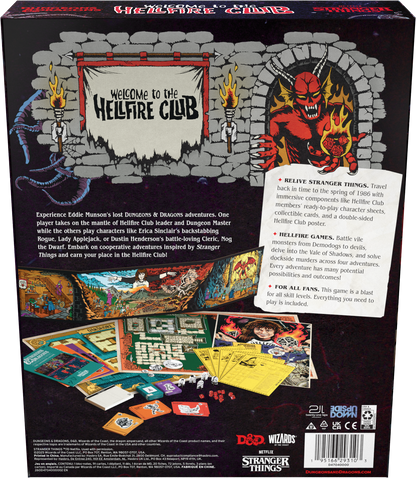 Dungeons & Dragons RPG: Stranger Things - Welcome to the Hellfire Club Box Set - Wizards of the Coast
