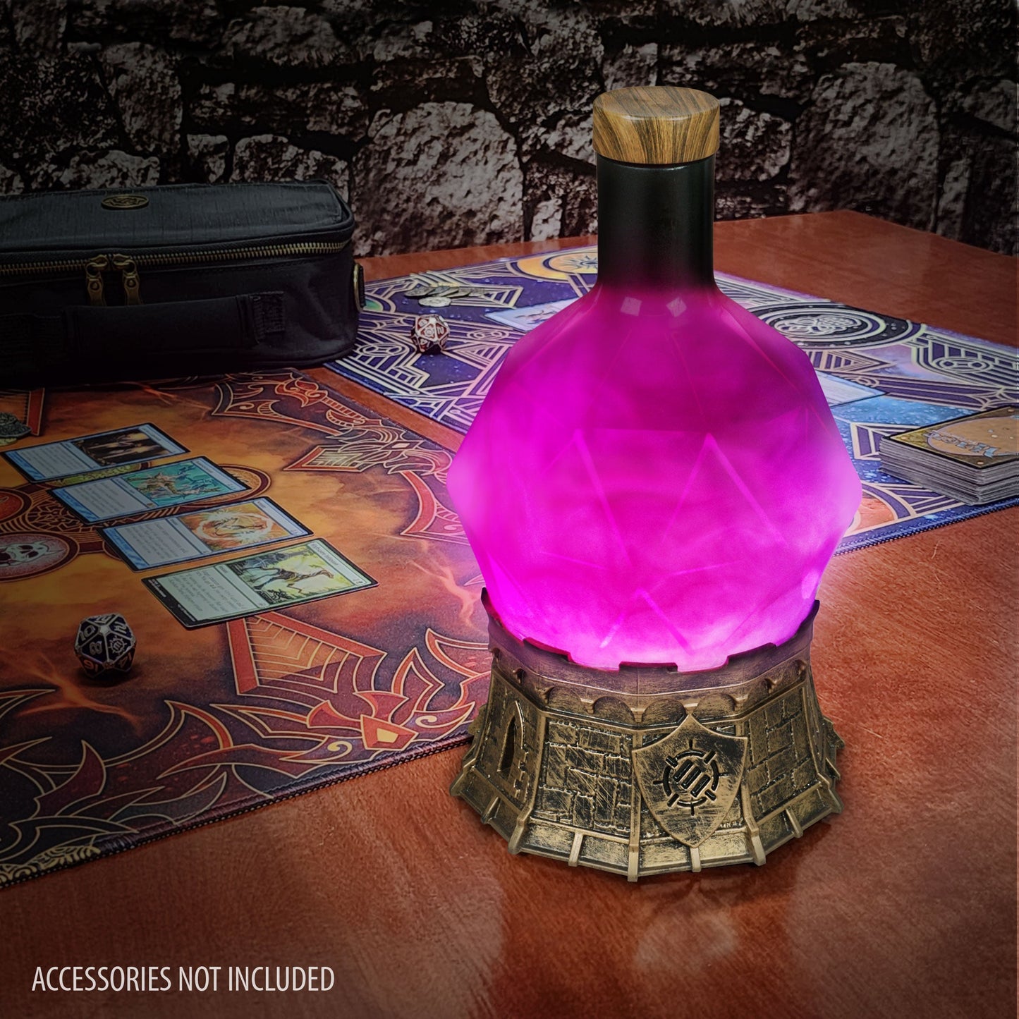 Gaming Sorcerer's Potion Light with Swirling Mystical Brew - Enhance Gaming