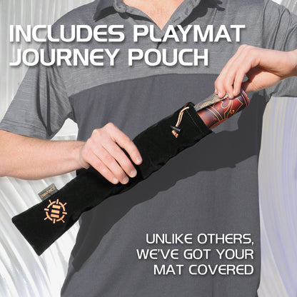 Accessory Power - Enhance Playmat - Orange Flames