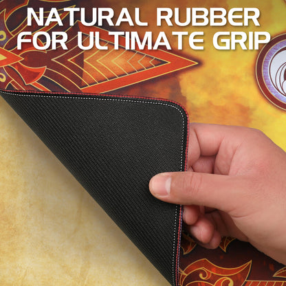 Accessory Power - Enhance Playmat - Orange Flames