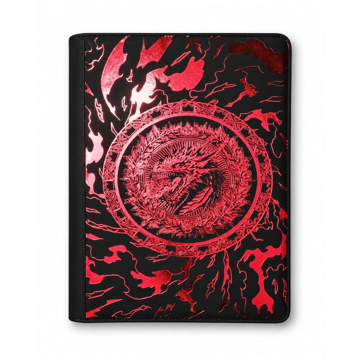 Binder: Zipper: 16-Pocket: Dragon Crest