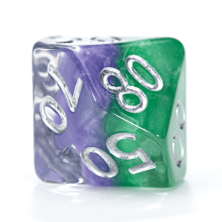 “Joker” Eclipse Dice - Polyhedral 7-Dice Set