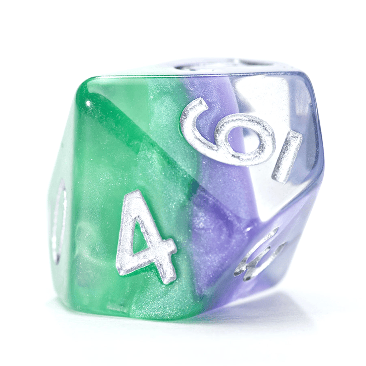 “Joker” Eclipse Dice - Polyhedral 7-Dice Set