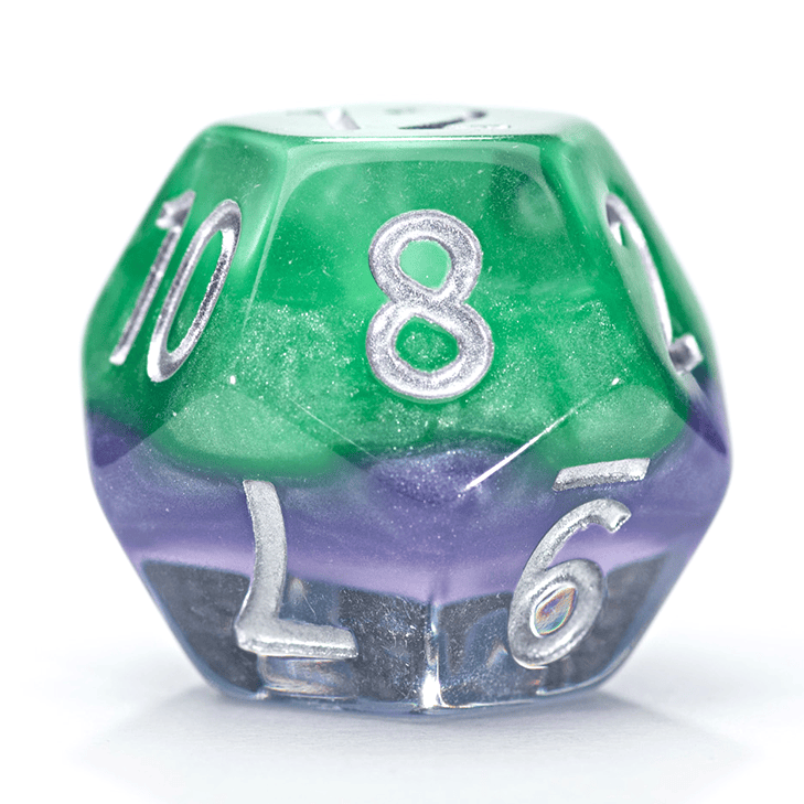 “Joker” Eclipse Dice - Polyhedral 7-Dice Set