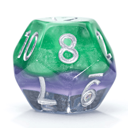 “Joker” Eclipse Dice - Polyhedral 7-Dice Set