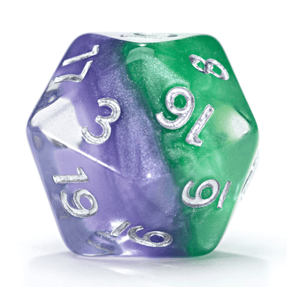 “Joker” Eclipse Dice - Polyhedral 7-Dice Set