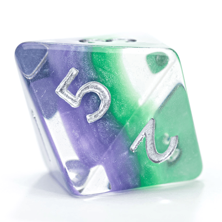 “Joker” Eclipse Dice - Polyhedral 7-Dice Set
