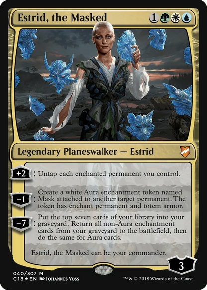 Magic the Gathering - Commander 2018 - Adaptive Enchantment Set - Wizards of the Coast