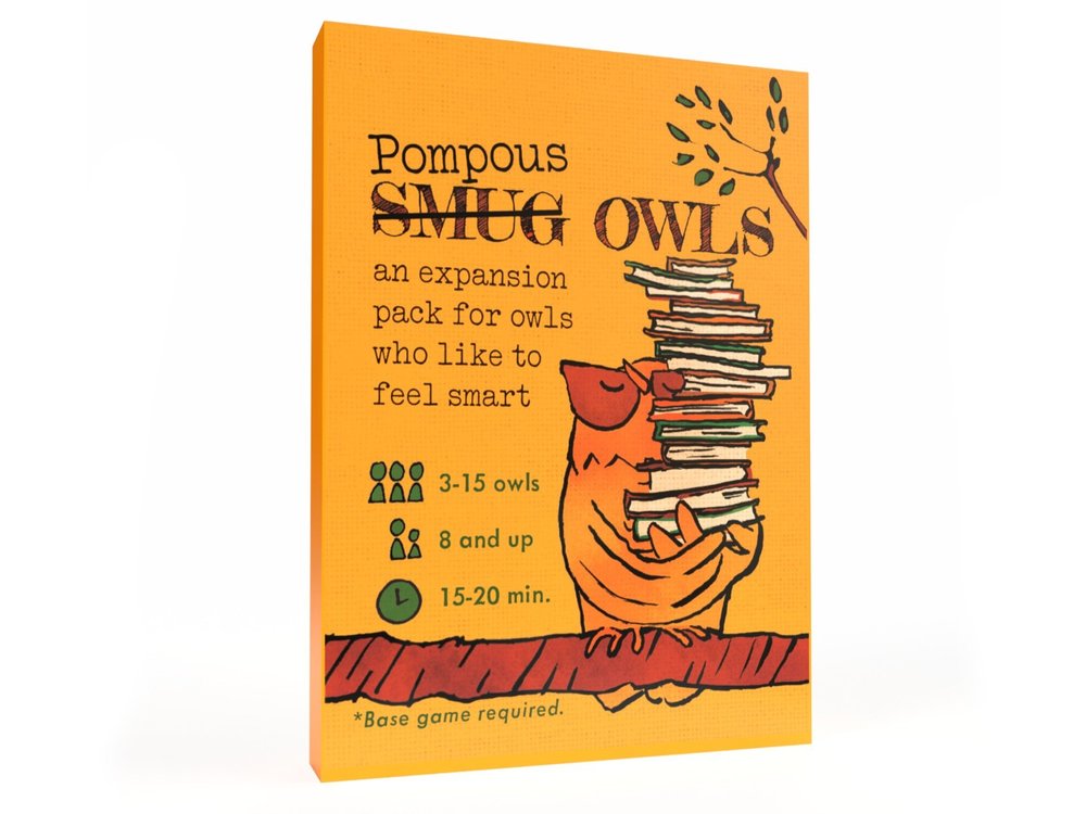 Smug Owls - Pompous Owls Expansion - Runaway Parade Games