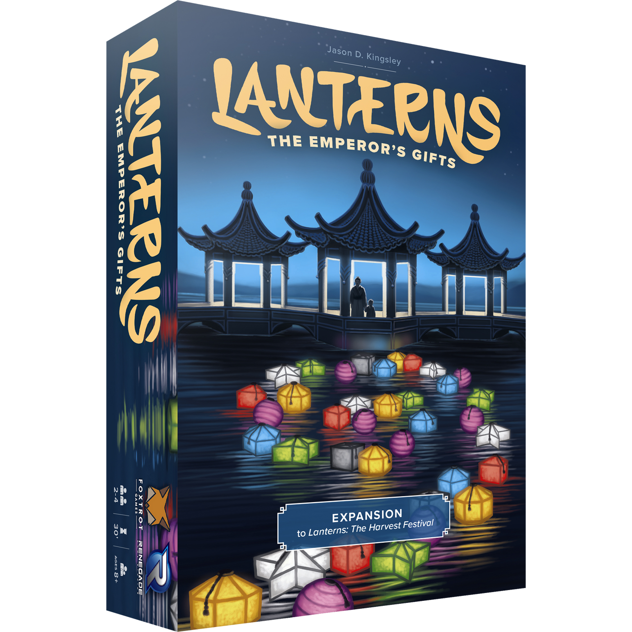 Lanterns - The Emperor's Gifts - Board Game Expansion - Renegade Games
