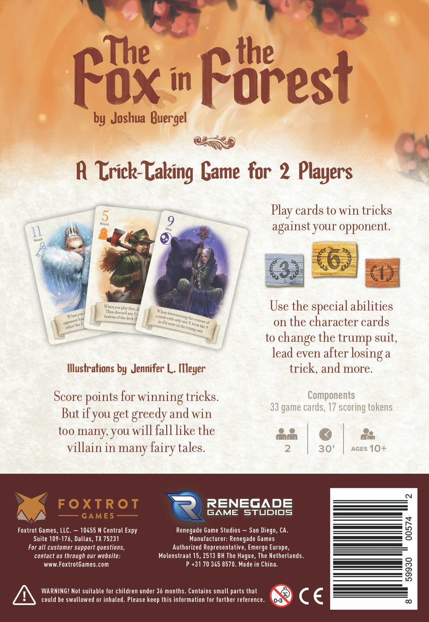The Fox in the Forest - Renegade Games