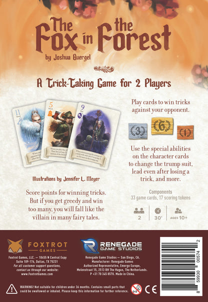 The Fox in the Forest - Renegade Games