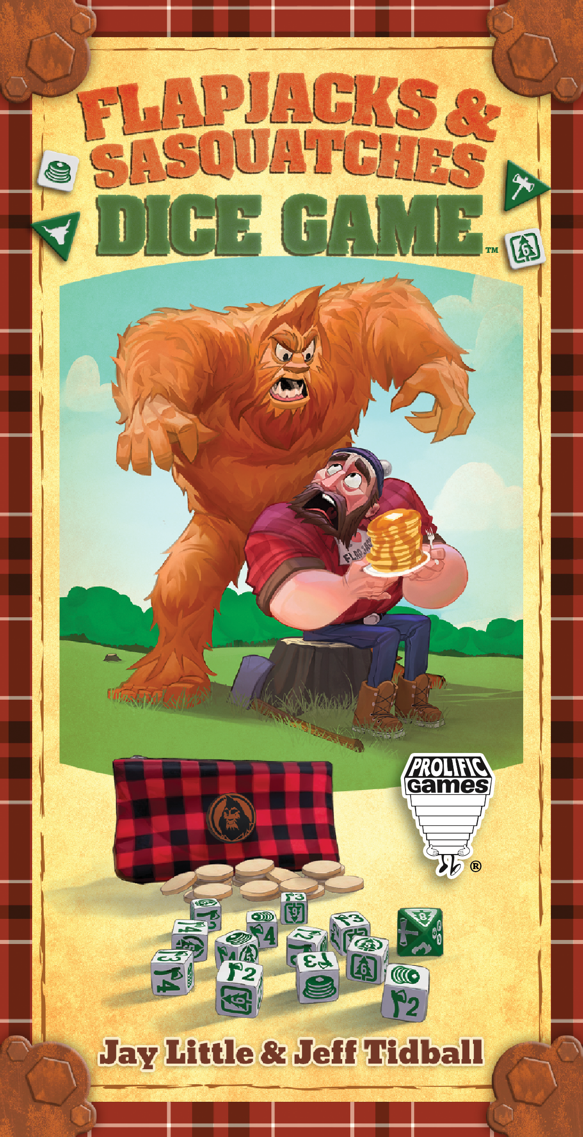 Flapjacks & Sasquatches - The Dice Game - Prolific Games