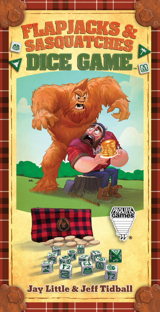 Flapjacks & Sasquatches - The Dice Game - Prolific Games