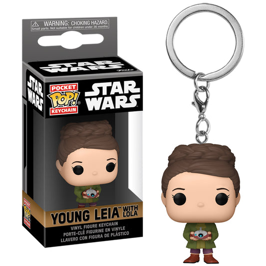 FUNKO POP! KEYCHAIN: Obi-Wan Kenobi S2 - Young Leia Organa