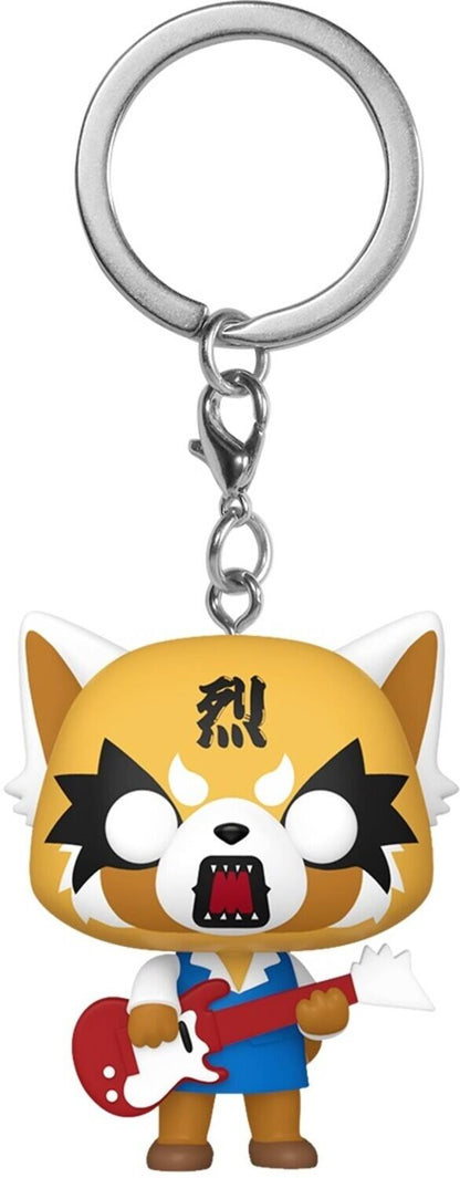 FUNKO POP! Keychain: Sanrio: Aggretsuko with Guitar