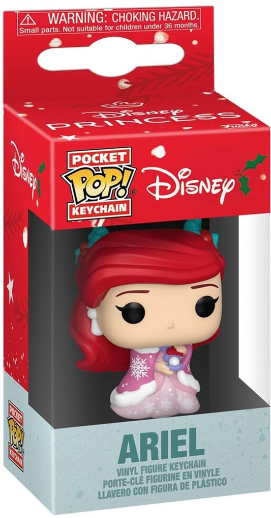 Funko POP! Keychain: Disney Princess Holiday - Ariel