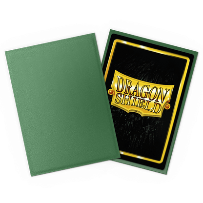 Dragon Shield Card Sleeves - 100 Count - Matte: Non-Glare Forest Green
