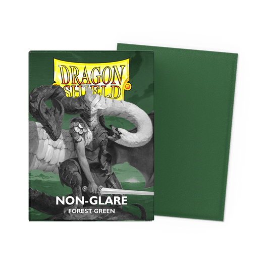 Dragon Shield Card Sleeves - 100 Count - Matte: Non-Glare Forest Green