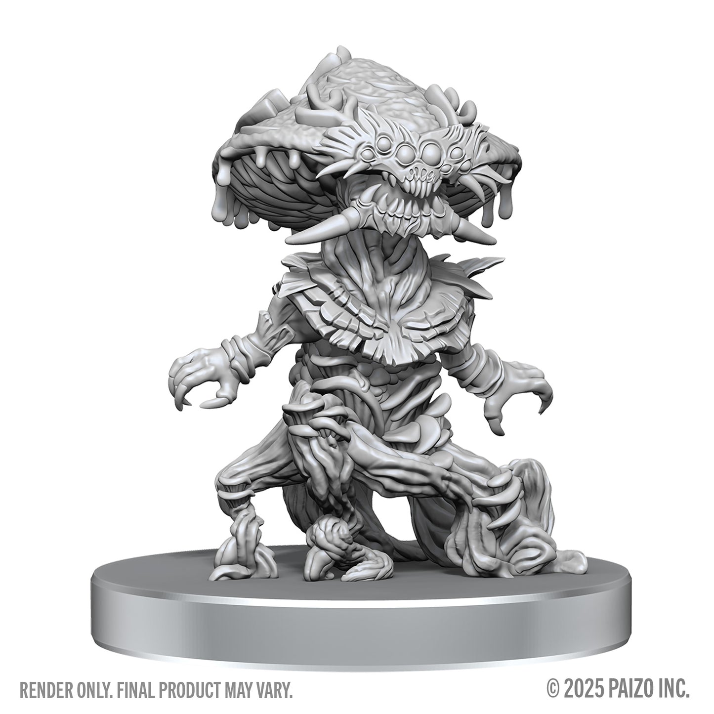 Pathfinder Battles - Unpainted Miniatures - FUNGUS LESHY & SEAWEED LESHY - Deep Cuts - WizKids