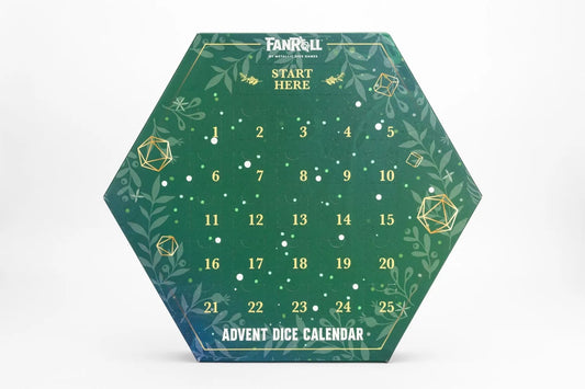Holiday Dice Advent Calendar 2025 - Fanroll by Metallic Dice Games