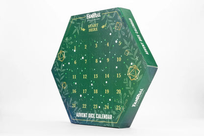 Holiday Dice Advent Calendar 2025 - Fanroll by Metallic Dice Games