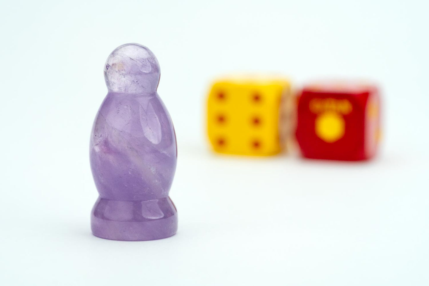 CATAN® Premium Robber Figurine & Solid Metal d6 Dice Set- Various Colors - Fanroll Dice