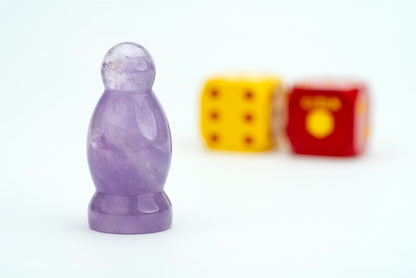 CATAN® Premium Robber Figurine & Solid Metal d6 Dice Set- Various Colors - Fanroll Dice