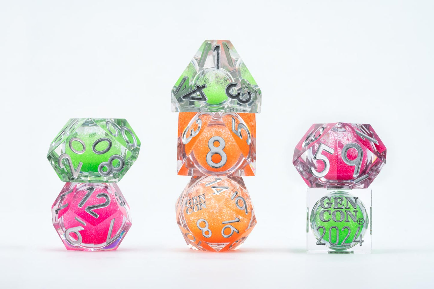 Fanroll Gen Con Dice Series: 7 Polyhedral Dice Set - Fanroll Dice