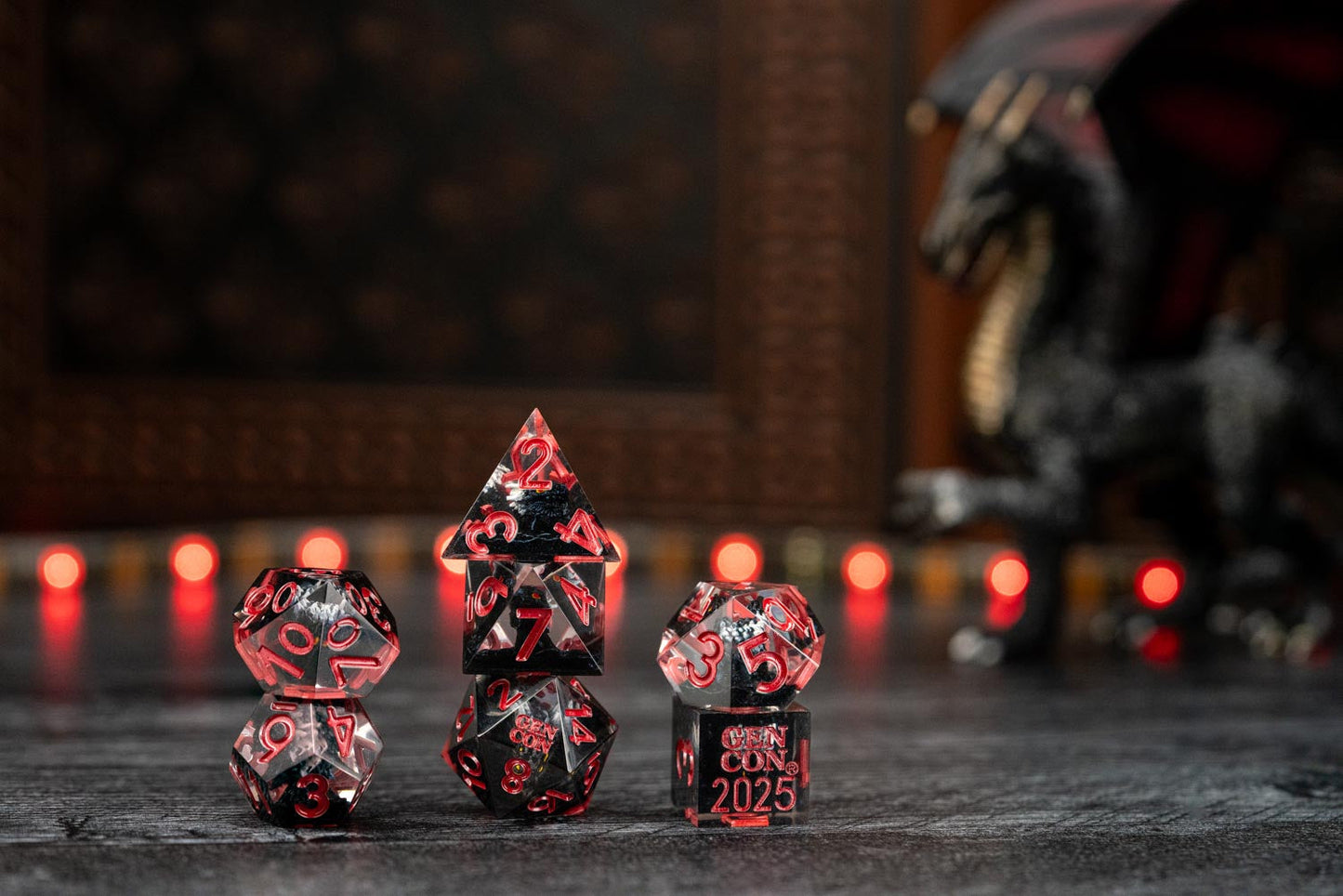 Fanroll Gen Con Dice Series: 7 Polyhedral Dice Set - Fanroll Dice
