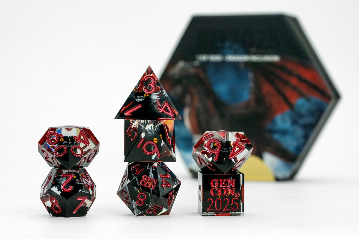 Fanroll Gen Con Dice Series: 7 Polyhedral Dice Set - Fanroll Dice