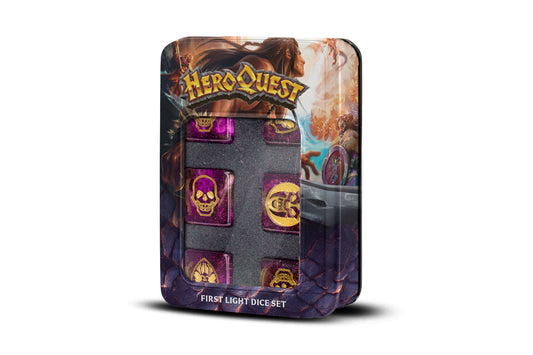 D6 Dice Set: HeroQuest First Light (6ct)