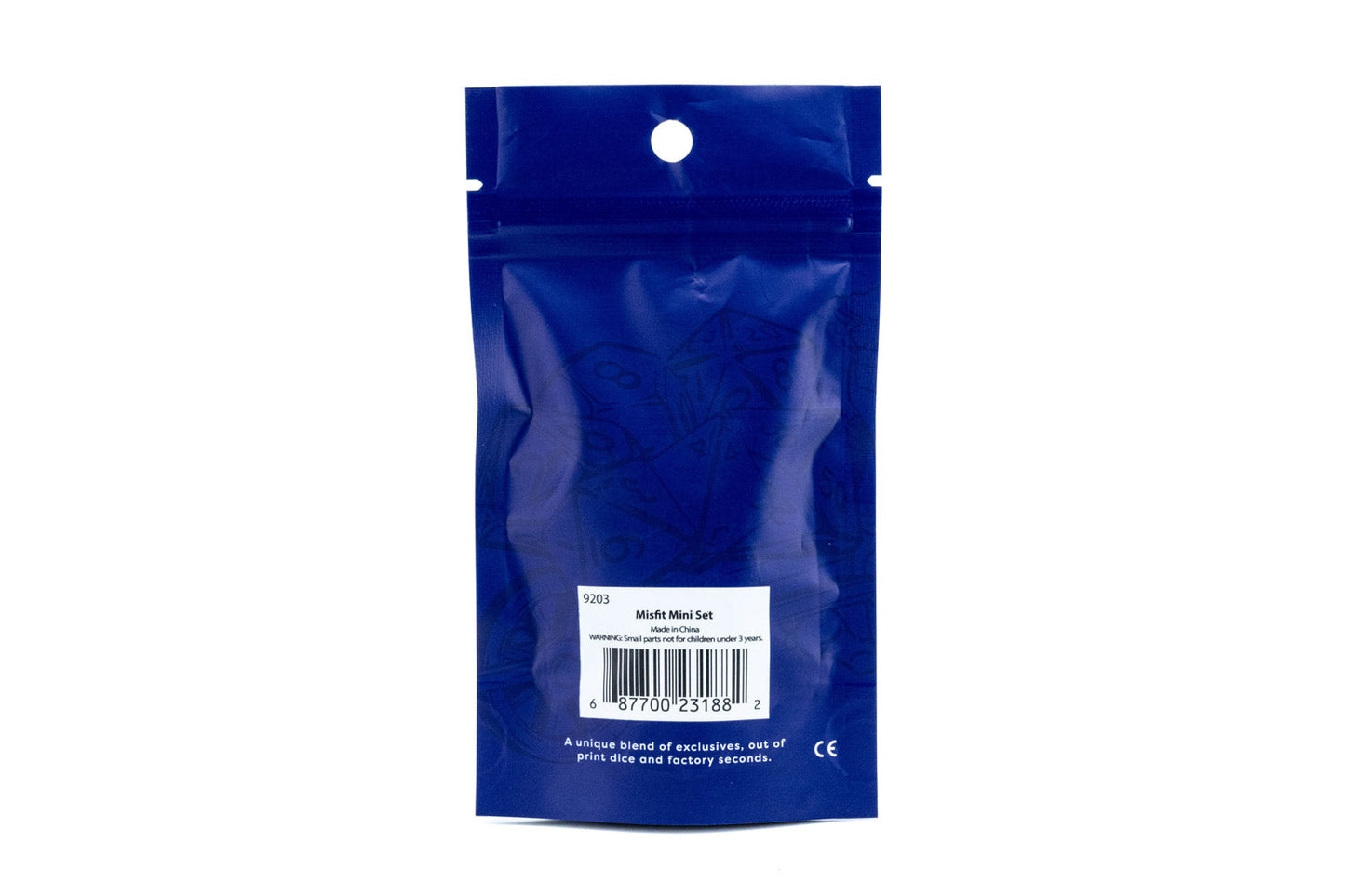 Mystery Misfit Mini 10mm 7 Polyhedral Dice (Single Pack with 2 Full Sets) - Fanroll Dice