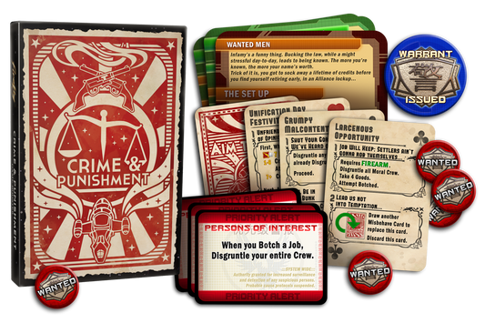 Firefly - The Game - Crime and Punishment Expansion - Board Game - Gale Force 9