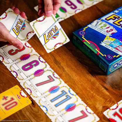 Flip 7 - A Fast Card-Flipping Press-Your Luck Game - USAopoly