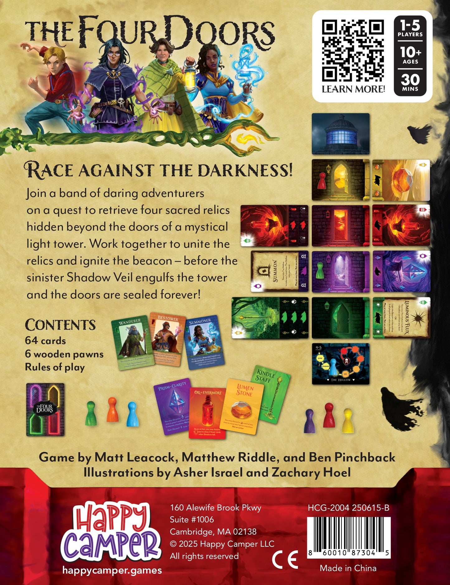 The Four Doors - Race Against the Darkness - Happy Camper Games