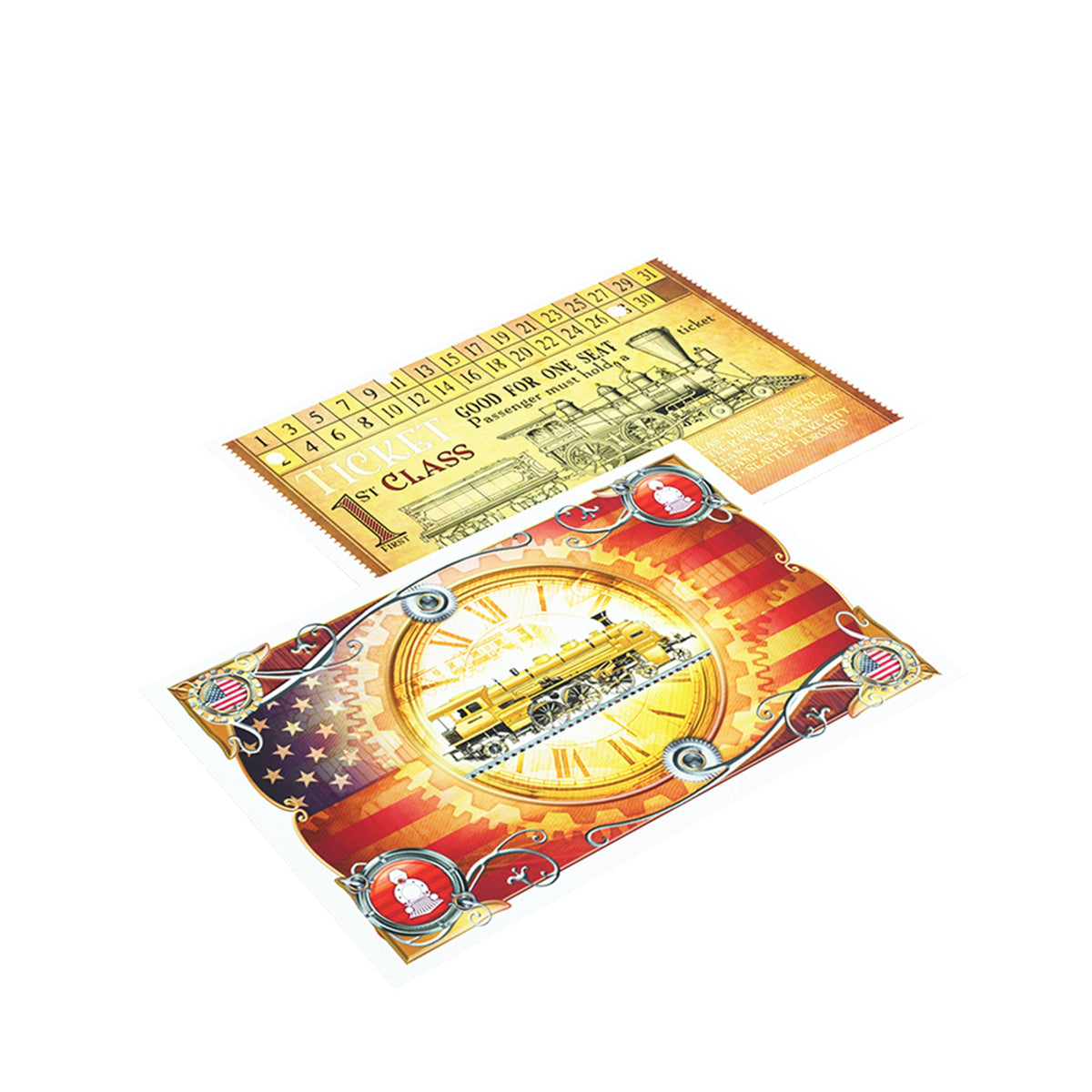 Ticket to Ride Art Sleeves