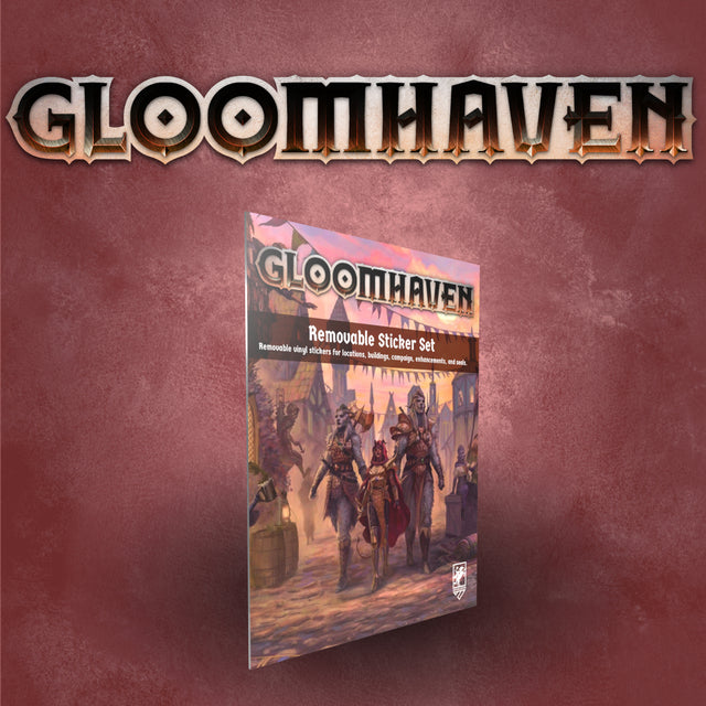 Gloomhaven Second Edition - Removable Sticker Set - Cephalofair Games