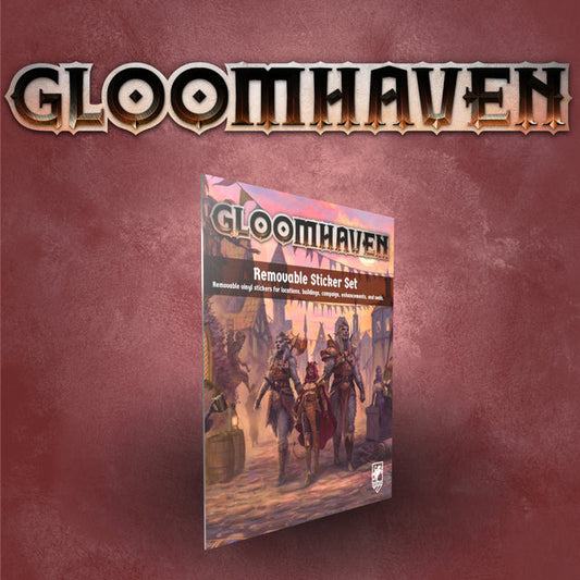 Gloomhaven Second Edition - Removable Sticker Set - Cephalofair Games