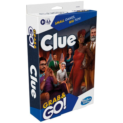 Grab & Go Games - Clue - Classic Hasbro Travel Game
