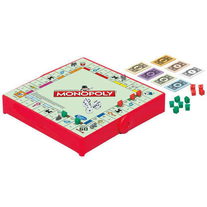 Grab & Go Games - Monopoly - Classic Hasbro Travel Game
