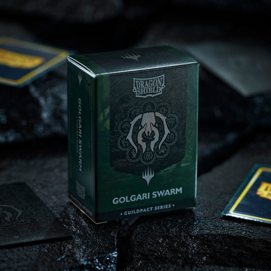 Dragon Shield: (100 Card Sleeves) Matte Dual Art - Golgari Swarm - Guildpact Series - Magic: The Gathering