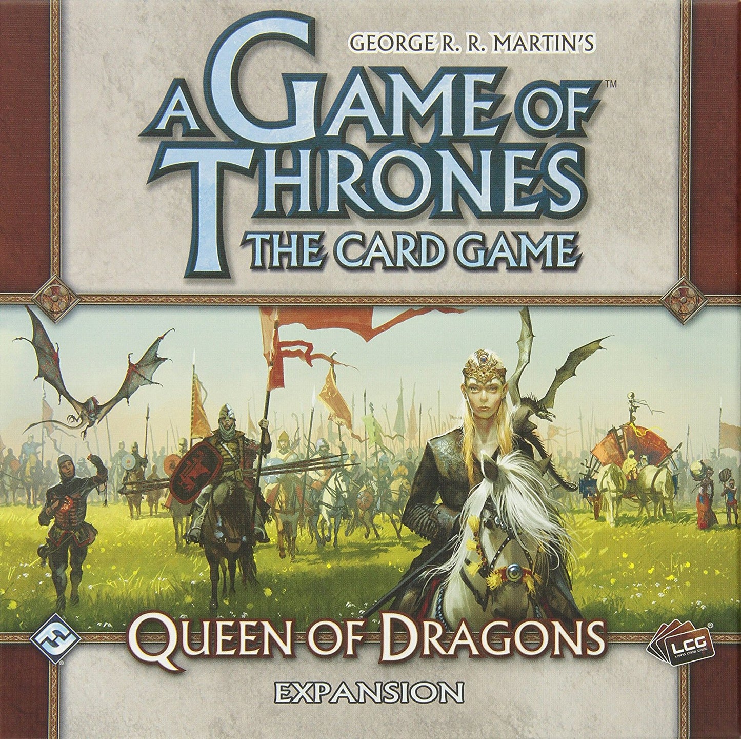A Game of Thrones - The Card Game - Queen of Dragons - Deluxe Expansion