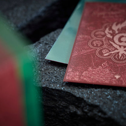 Dragon Shield: (100 Card Sleeves) Matte Dual Art - Gruul Clans - Guildpact Series - Magic: The Gathering
