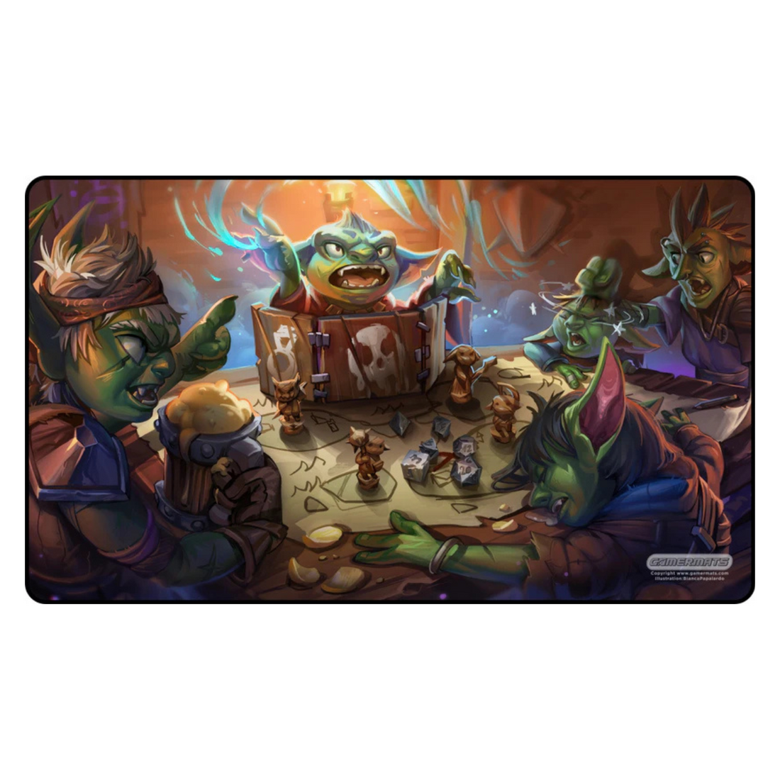 Playmat: Goblin Game Night - GameArt - GameHead