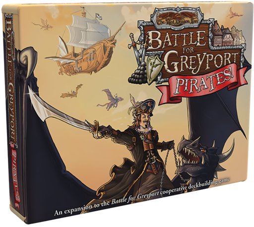 Battle for Greyport - Pirates! Expansion #1 - A Red Dragon Inn Deckbuilding Game - SlugFest Games